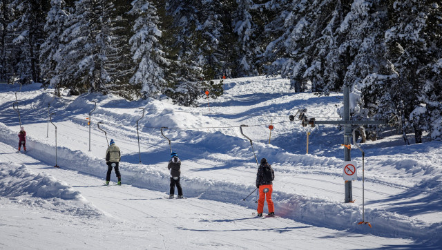 Ski alpin débutant